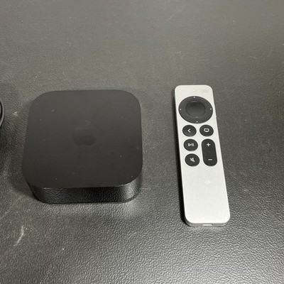 Apple TV 4K 3rd Gen 128GB A2843 Wi-Fi + Ethernet - Used w/ Remote