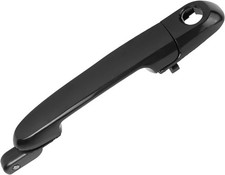 Front Right Passenger Side Exterior Door Handle Replacement, Black, 80699 826601