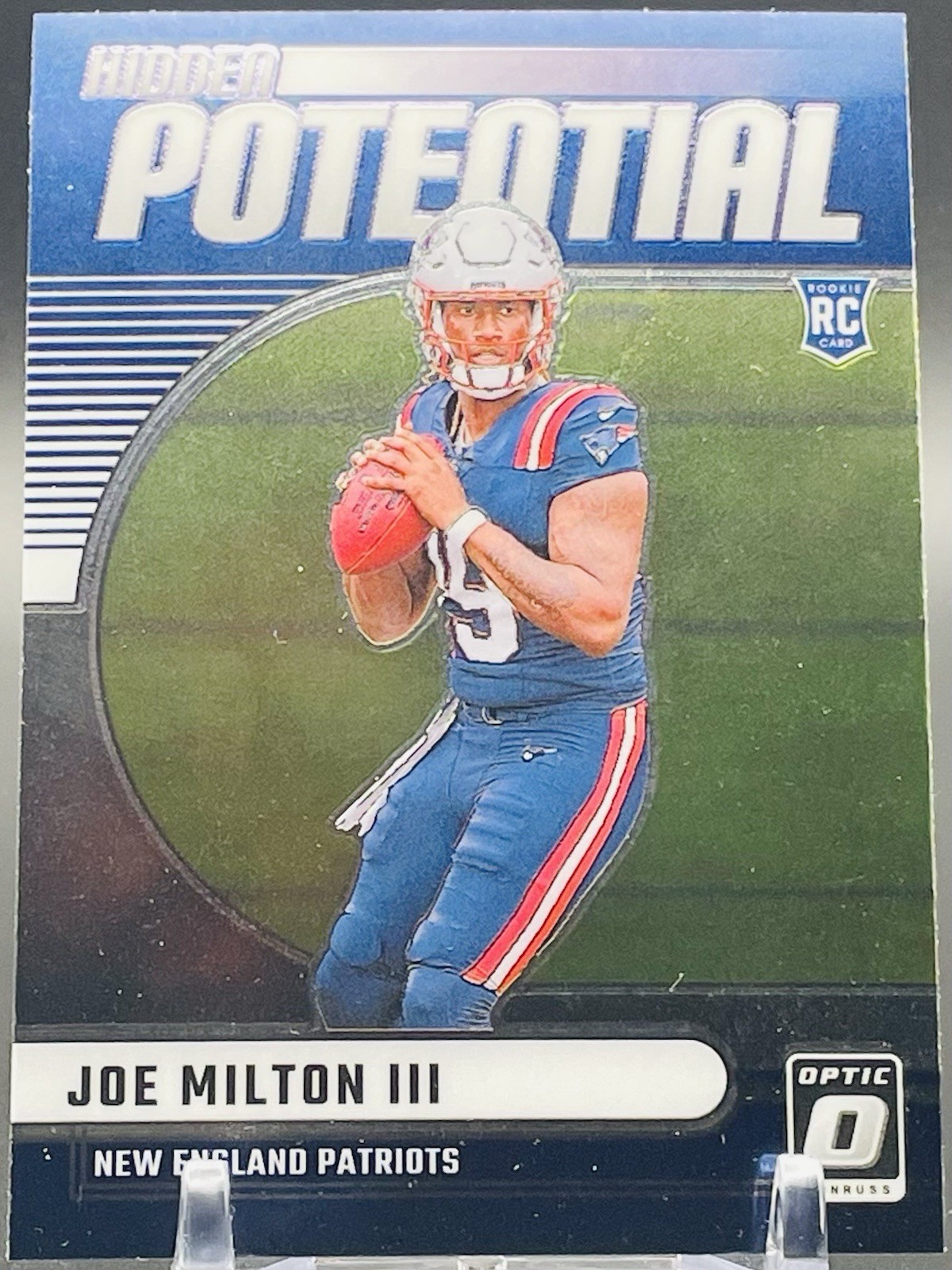 2024 Panini Donruss Optic - Hidden Potential #1 Joe Milton III (RC)