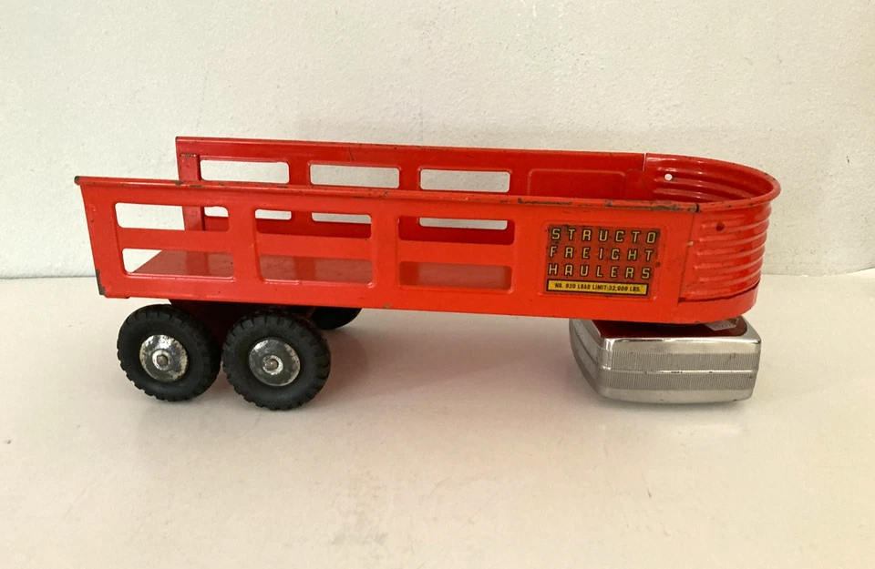 '50s Structo Freight Semi Trailer 13" Long VG - Image 3 of 4