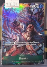 One Piece Shanks (028) (Alternate Art) OP13-028 Carrying On His Will Foil