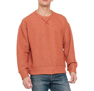 NEW Smartwool Recycled Terry Crew Sweatshirt Picante Men's Size Small MSRP$140