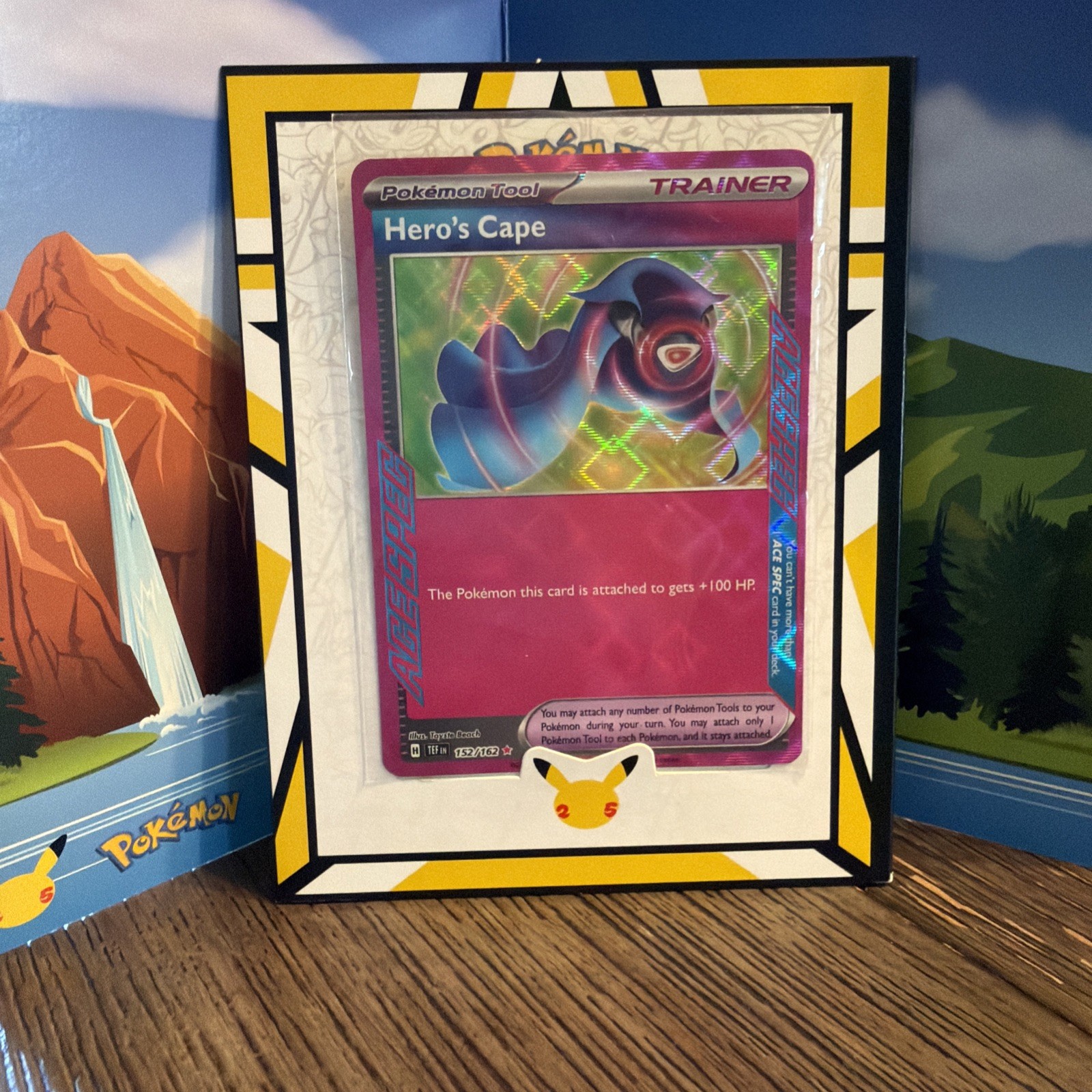 Hero's Cape 152/162 SV05: Temporal Forces Holo
