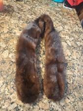 Vintage Mink Collar , Made In Peoria , ILL