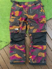 The North Face Slashback Cargo Ski Pants DryVent Heatseeker Men's M Graphic