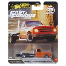 INHAND 2025 Hot Wheels Premium Fast Furious 25th ' 1967 Chevy Custom C10