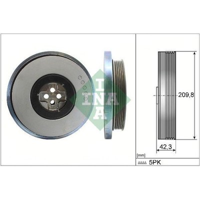 Riemenscheibe Kurbelwelle Schaeffler Ina 544 0606 10 für Mercedes Benz