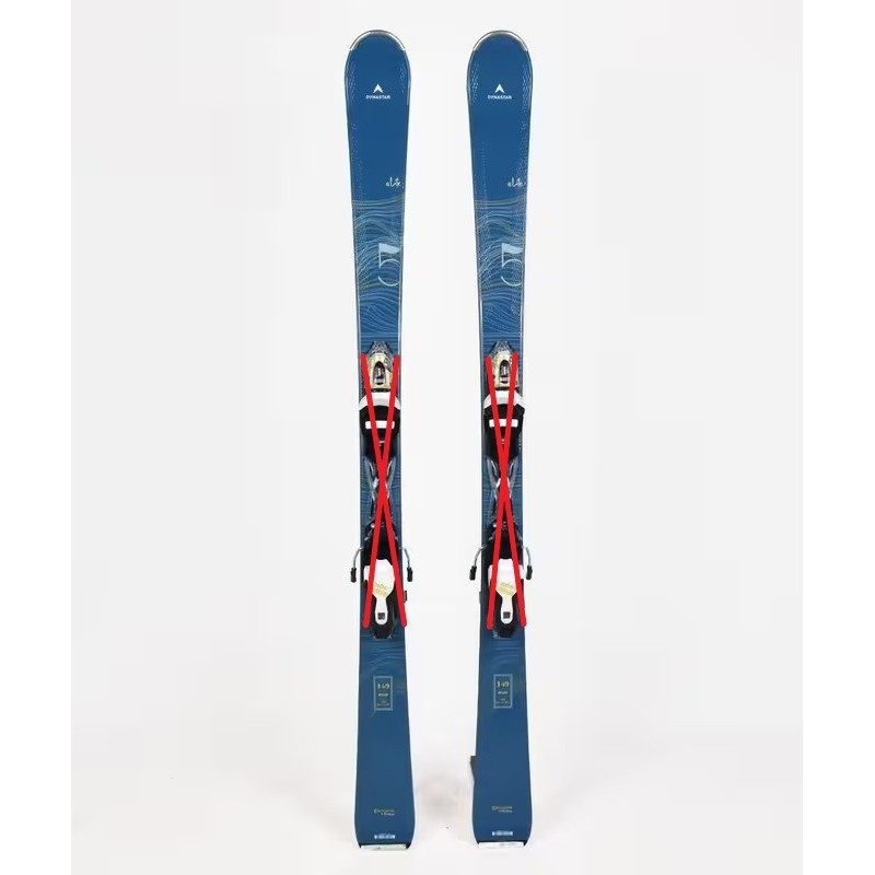 Skis DYNASTAR E.Lite 5 Femme 155cm : Moins de Fatigue et Plus de Contrôle sur le Verglas