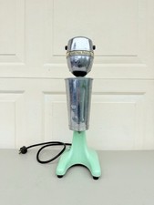 Vintage Hamilton Beach Model 33 Jadeite Green Milkshake Mixer - WORKS