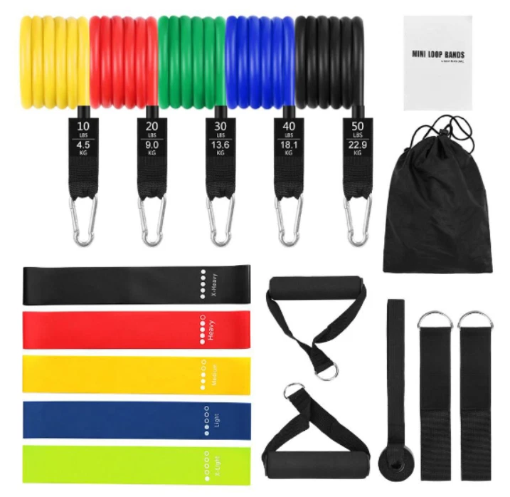 Rally Rope Set 11 Piece Set Rally Resistance Bands Latex Rally Band Fitness Band