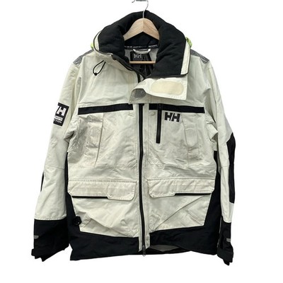 HELLY HANSEN - White Black Light Green Men's Lightweight Jacket