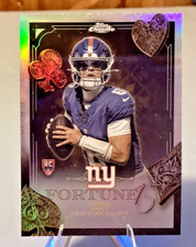 2026 Topps Chrome - Jaxson Dart Fortune 15 Rookie Refractor (RC) #F15-23- Giants