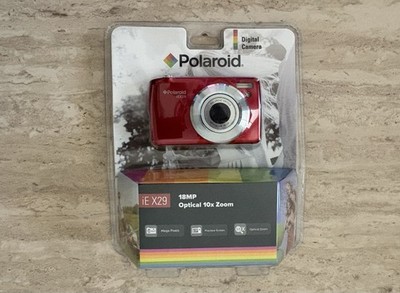 Polaroid IEX29 HD 18 MP Optical Zoom Digital Camera - Red for sale