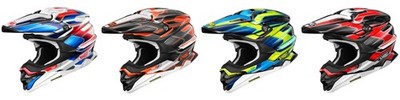 Shoei VFX-EVO Sparkle Helmets MX Motocross All Sizes NEW