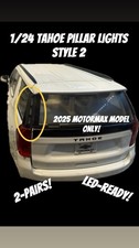 1/24 2025 MOTORMAX TAHOE PILLAR LIGHTS STYLE 2 LED READY 2-PAIRS 