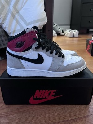 Jordan Air Jordan 1 Mid Wolf Grey Aluminum White Colorblock Leather BQ6472-105