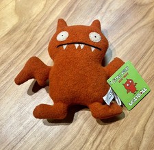 Uglydoll Orange Ice-Bat 8" Little Uglys Plush Stuffed Doll 2002 NEW WITH TAGS