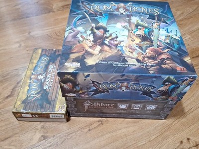 CMON Rum and Bones Game Lot Base, 2nd Tide and Expansions - See Description