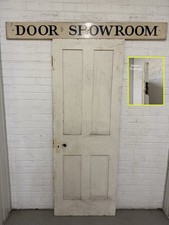 Porta interna 4 pannelli in pino vittoriano da recupero 1900 o 1914 x 704 o 700 mm