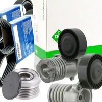 Bosch 5PK890 5PK850 Keilrippenriemen-Satz + Freilauf FüR Focus Volvo Ford