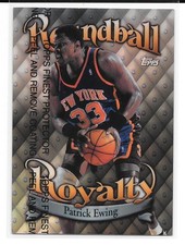1998 Topps Patrick Ewing Roundball Royalty REFRACTOR w/ Peel RARE Knicks R17 SSP