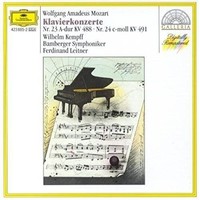 Audio Cd - Wolfgang Amadeus Mozart - Piano Concertos 23 & 24 - Deutsche Grammop