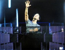 Calvin Harris Signed Autographed 11X14 Photo DJ EDM Mixing Hand Up GV814342