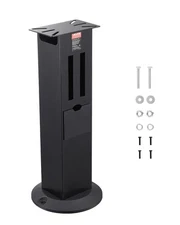 VEVOR Bench Grinder Stand Grinder Vise Floor Pedestal 11" x 6.7" Mounting Plate