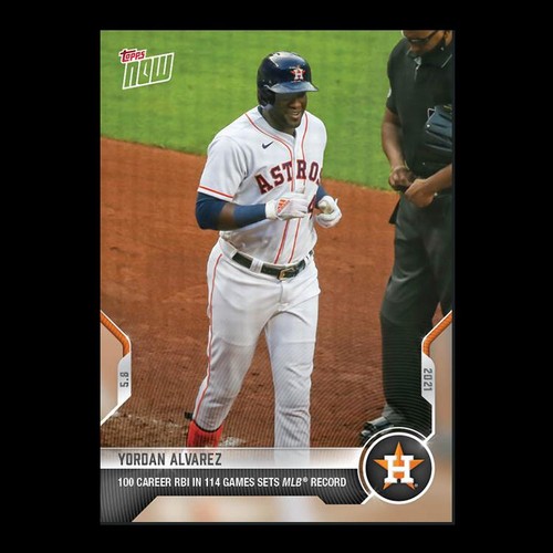 2021 Topps Now 467 Yordan Alvarez