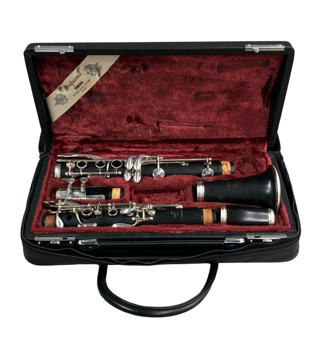Yamaha Professionalクラリネット ヤマハ YCL651 現状品 YAMAHA CLARINET Professional YCL-651 YCL651 with Case JAPAN Japan