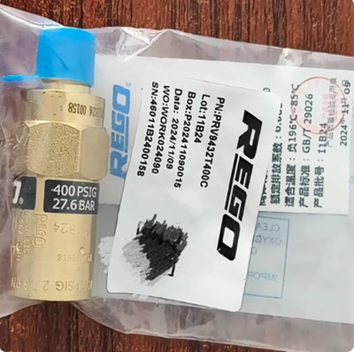 1PCS NEW REGO safety valve PRV9432TP400C 1/4 400psi 27.6BAR