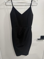 Lulus Black Dress Regular Size S Party Cocktail 