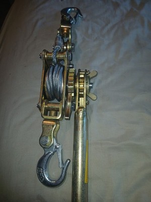 Cable Puller Come Along  Chain Hoist Winch