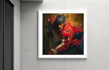 💎Alex Ovechkin – Hockey Legend Series | Fine Art Pop Edition | 24x24 Print C8