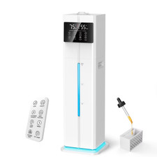 9L Cool Mist Air Humidifier for Large Room  Top Fill  Auto Humidity Control