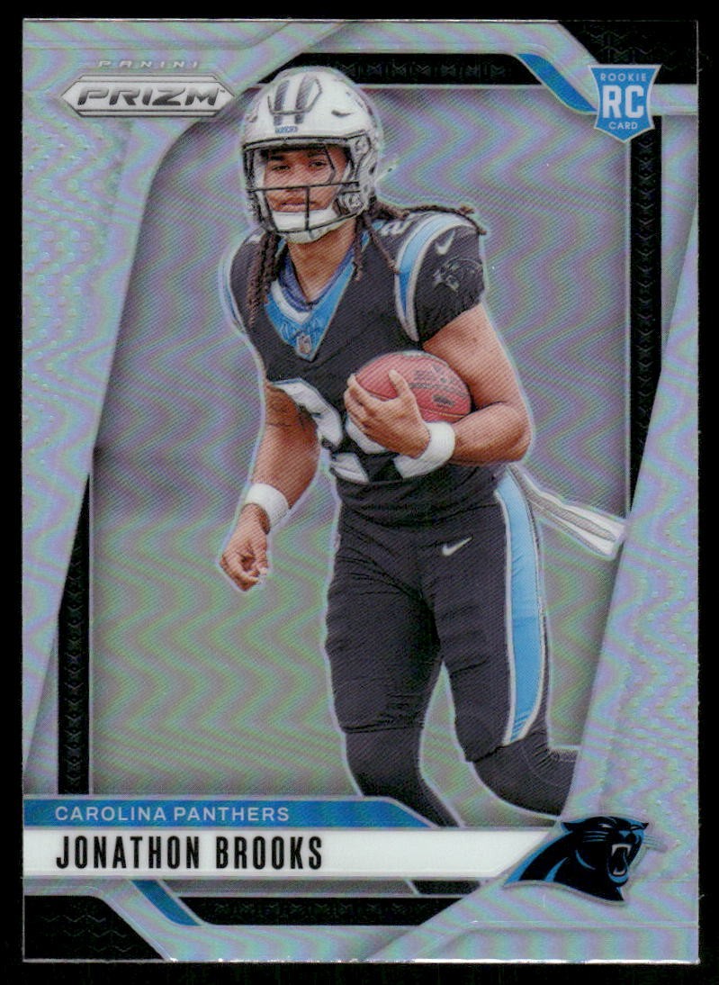 2024 Panini Prizm #357 Jonathon Brooks Silver
