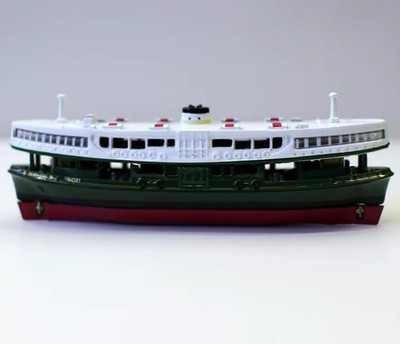 1/43 Hong Kong Star Ferry Silver Star Diecast Ship Model Nostalgic Collectible