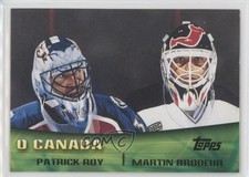 2000-01 O-Pee-Chee Combos O Canada ( ) Patrick Roy Martin Brodeur #TC8 HOF g9u