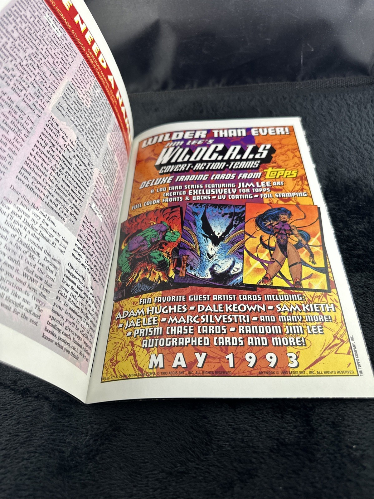 Deathblow #1 1993Image Comics - Embossed Black Variant Jim Lee First Print B/B‼️ thumbnail 23