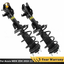 2x Front ELECTRONIC Shock Absorbers Assys For ACURA MDX & ZDX #51606STXA59 10-13