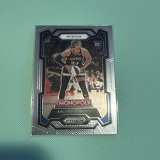 💎2024 Panini Prizm Monopoly WNBA #13 Aaliyah Edwards RC - Mystics💎