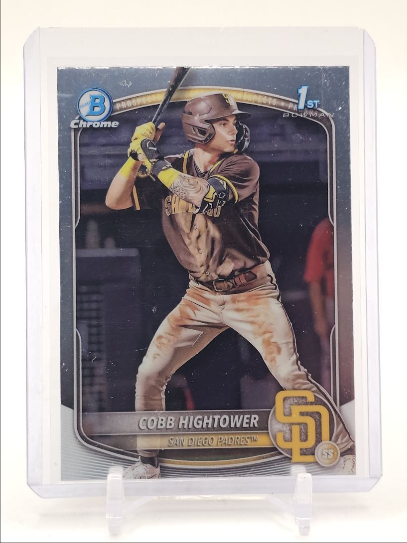 COBB HIGHTOWER 2025 BOWMAN CHROME 1ST BASEBALL PADRES #BCP-104 Q4641