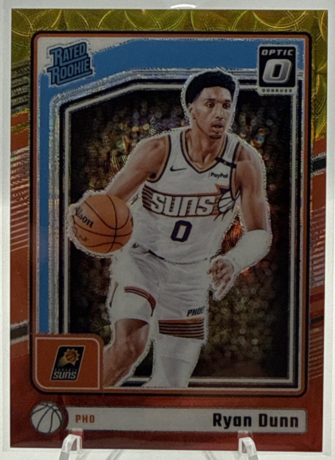 2024-25 Donruss Optic #279 Ryan Dunn Red and Gold International /99