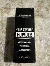 Viking Revolution Hair Styling Powder Adds Texturize Volumizing Matte Effect