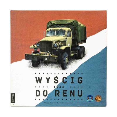 Phalanx Games Pol Wargame  Wyscig Do Renu (Race to the Rhine, Polish Box VG+/NM