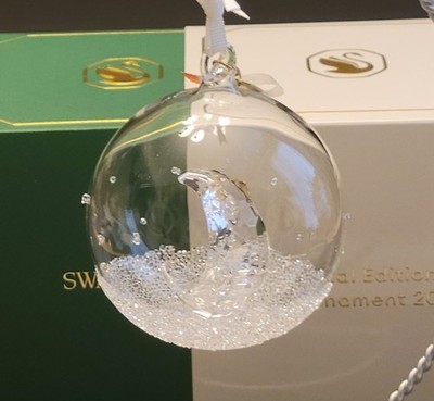 SWAROVSKI 2025 NEW Crystal Limited Annual Edition Half Moon Stars Ball Ornamnet 