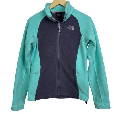 The North Face ISADORA Zip Jacket Womens Fleece Blue Grey Size XS