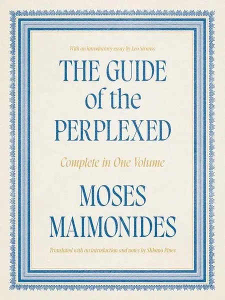 Moses Maimonides | The Guide of The Perplexed | Taschenbuch | Englisch (2025)-image
