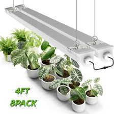 8-PACK IP65 4FT LED Grow Lights Indoor Plant Lights 4 Foot Growing Lamp Seedling