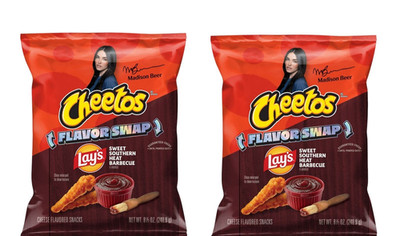 Cheetos Snacks Flavor Swap Lay's Sweet Southern Heat Barbecue 8.5oz 2 Bags